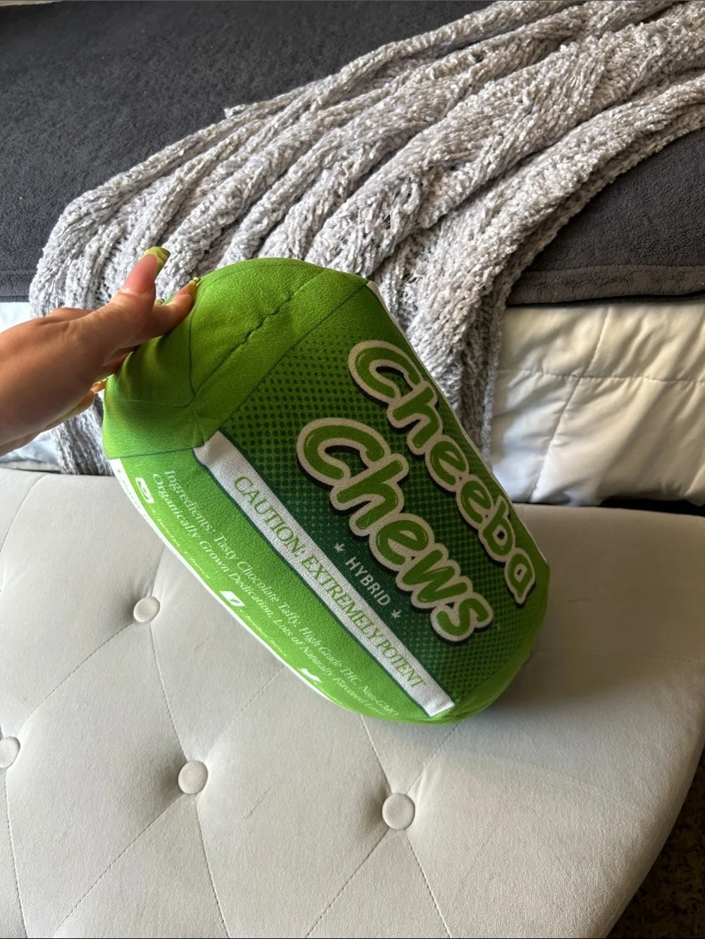 Dolls Kill 'Cheeba Chews' Accent Pillow